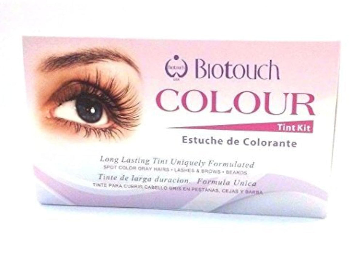 Biotouch BioTouch Eye Lash Colour Tint Kit - 5 Piece Set, Black - Perfect for Stunning Lashes