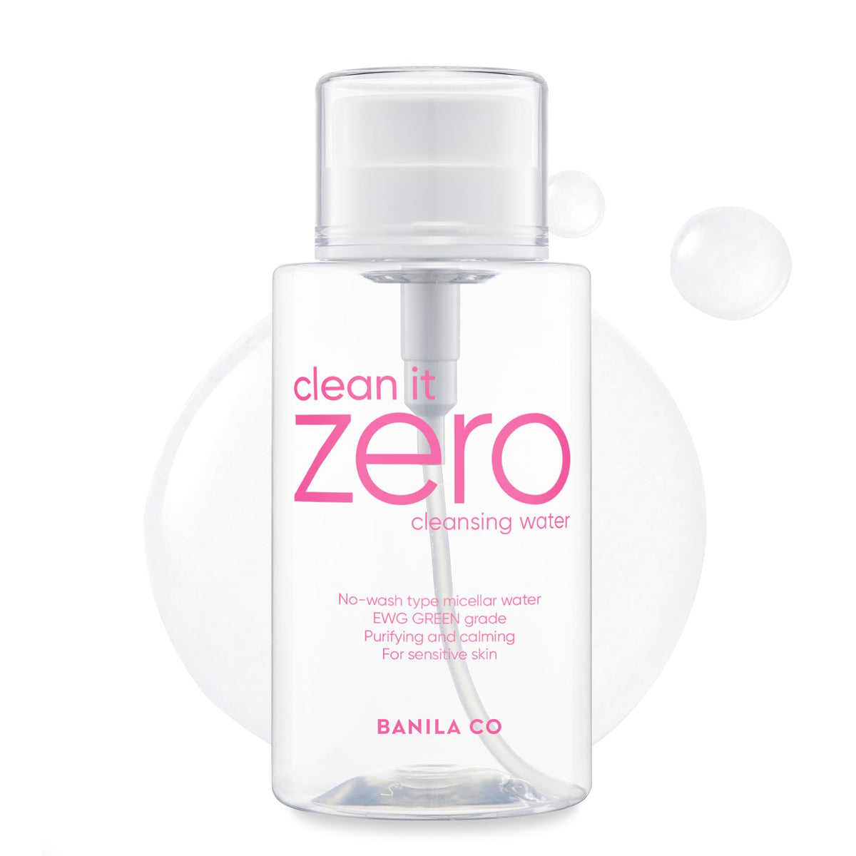 Banila Co Clean It Zero Pure Cleansing Water | Micellar Makeup Remover For Sensitive Skin 310Ml