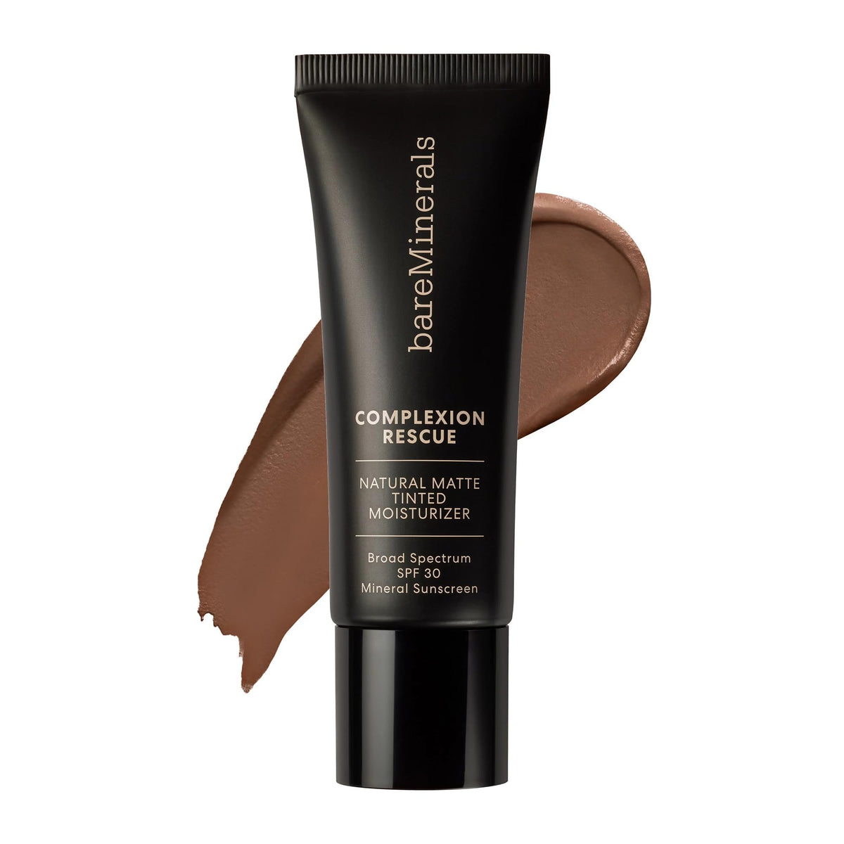 Bareminerals Complexion Rescue Tinted Moisturizer Spf 30, Mahogany 11.5, Vegan, Oil Control