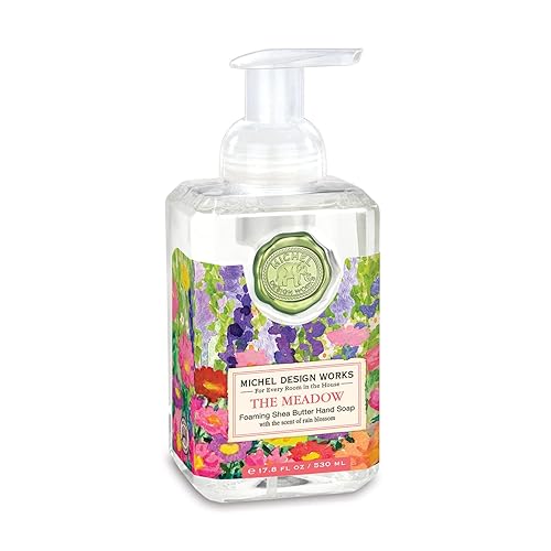 Michel Design Works Foaming Hand Soap - The Meadow, 17.8 Fl Oz, Refreshing Fragrance