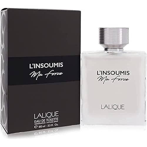 Lalique L'Insoumis ma Force EDT for Men - 100 ml (3.4 fl. oz) - Elegant Fragrance for Him