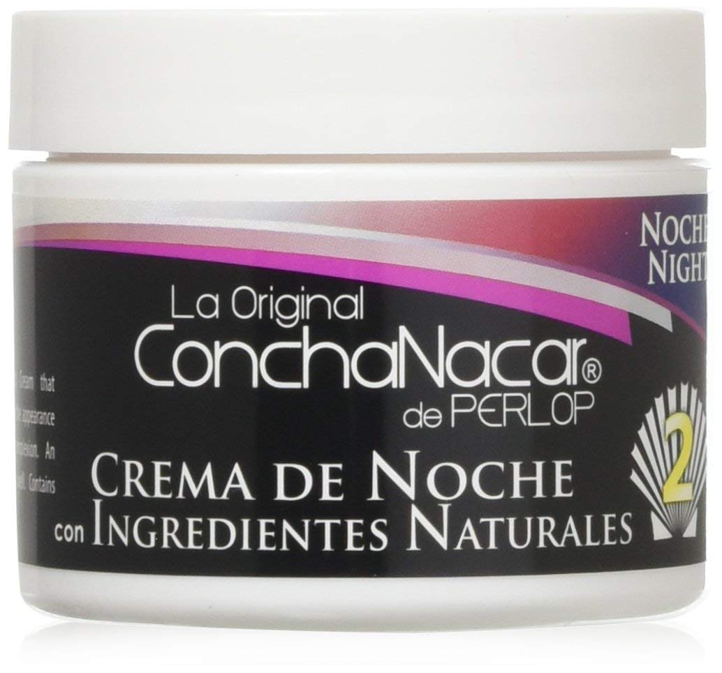 Concha Nacar Night Cream 2 Oz - Hydrating Night Treatment For Radiant Skin