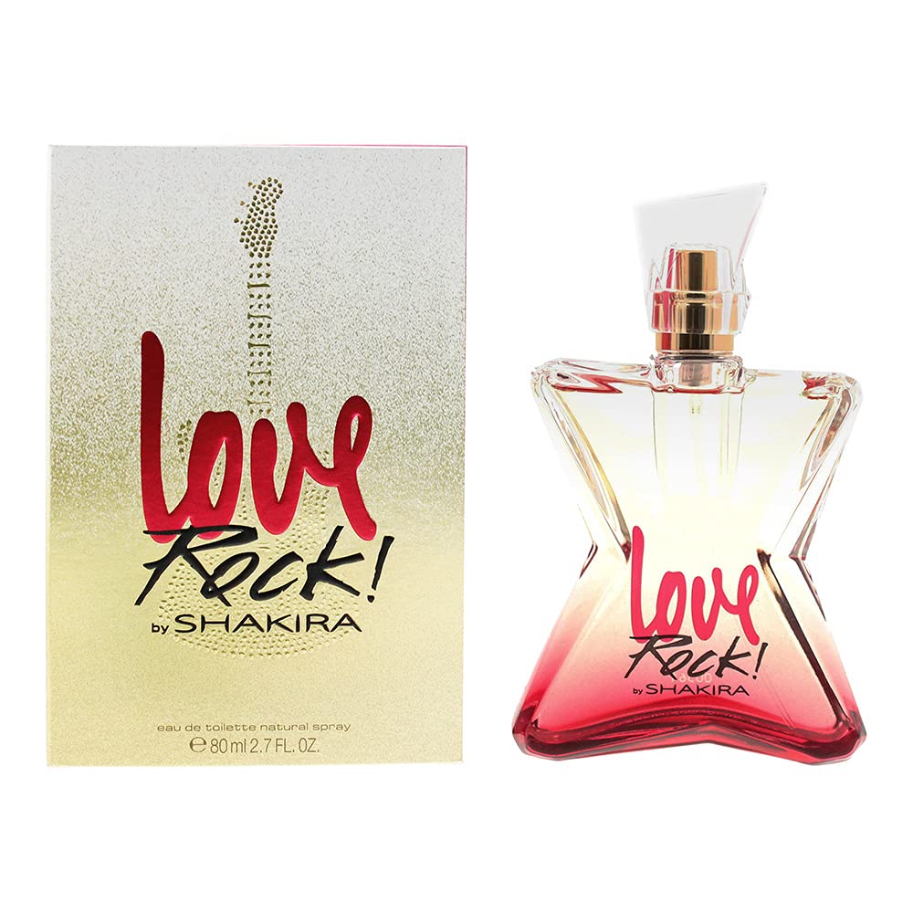 Shakira Love Rock! Eau De Toilette Spray For Women, 2.7 Fl Oz - Fragrance For Her