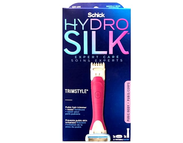 Schick Hydro Silk Trim Style Razor & Bikini Trimmer, 1 Count - Smooth Shaving & Grooming