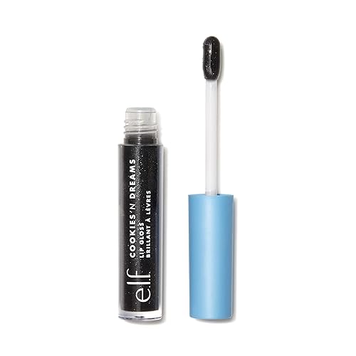 E.L.F. Cookies 'N Dreams Lip Gloss - Limited Edition, Non-Sticky, Hydrating, Shiny Finish