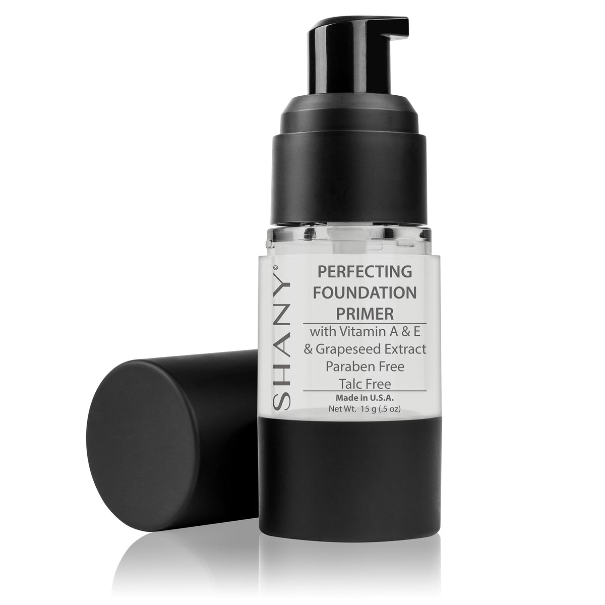 Shany Perfecting Foundation Primer - Paraben Free, Talc Free, Mineral Infused, 0.5 Oz