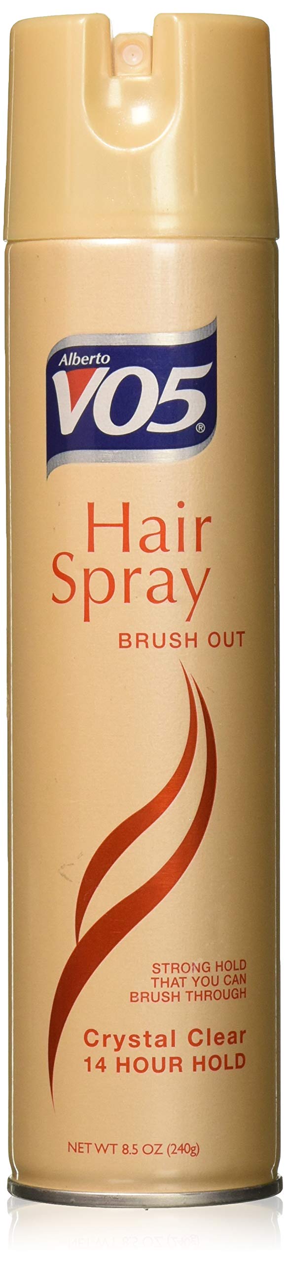 Alberto VO5 Hair Spray  85 Oz  Brush Out  Strong Hold That You Can Brush Through  Locks Styles iN Place Yet Stays Soft and 