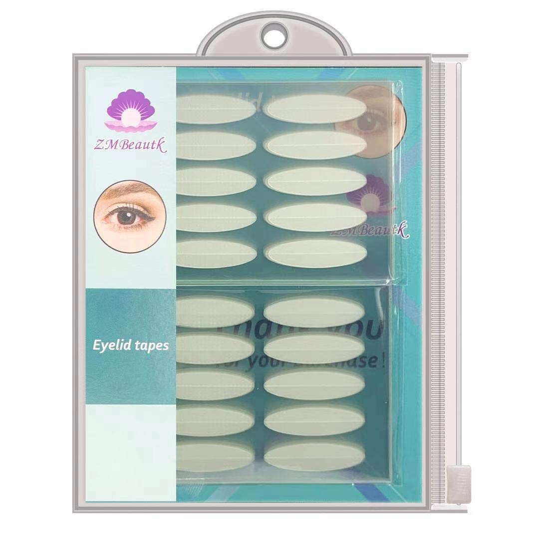 Zmbeautk 400Pcs Eyelid Tape For Instant Eye Lift - Waterproof, One-Sided Sticky Strips