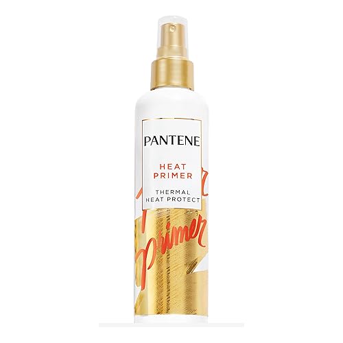 Pantene Pro-V Heat Primer Thermal Protectant, 7.2 Oz - Hair Heat Protection Spray