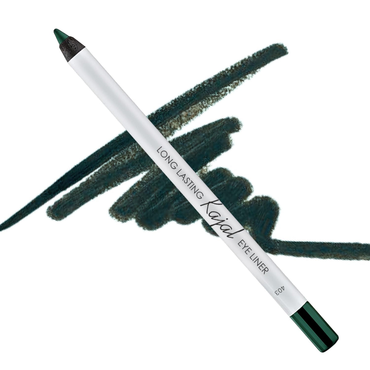 Lamel Long Lasting Gel Eyeliner - Smudgeproof Waterproof Kajal In 403 Metallic Green, 0.06 Oz