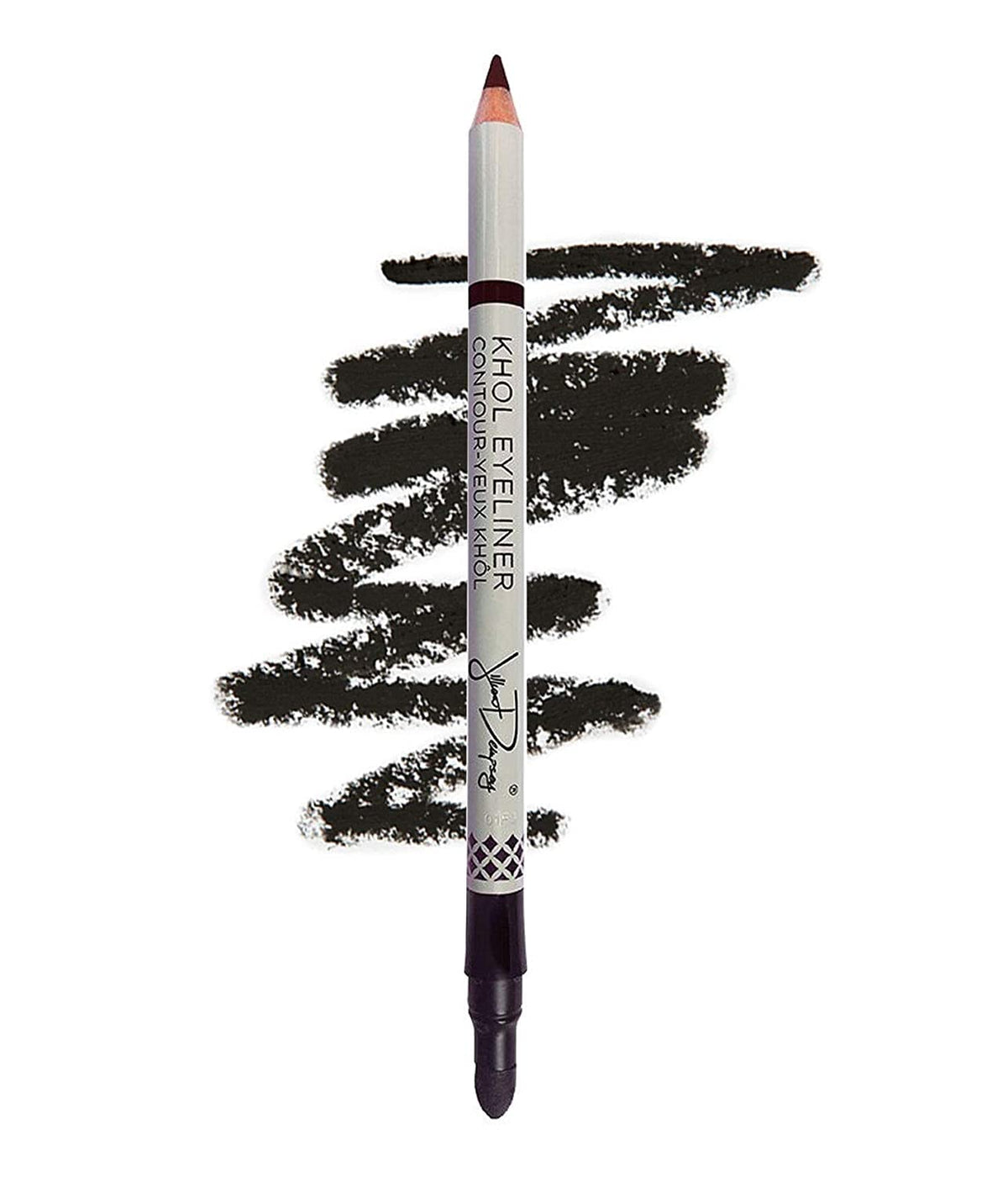 Jillian Dempsey Khôl Eyeliner - Waterproof Jet Black Pencil with Smudger, Long-Lasting Color