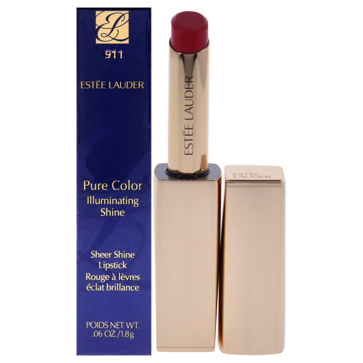 Estee Lauder Pure Color Illuminating Shine Lipstick  911 Little Legend Lipstick Women 006 oz