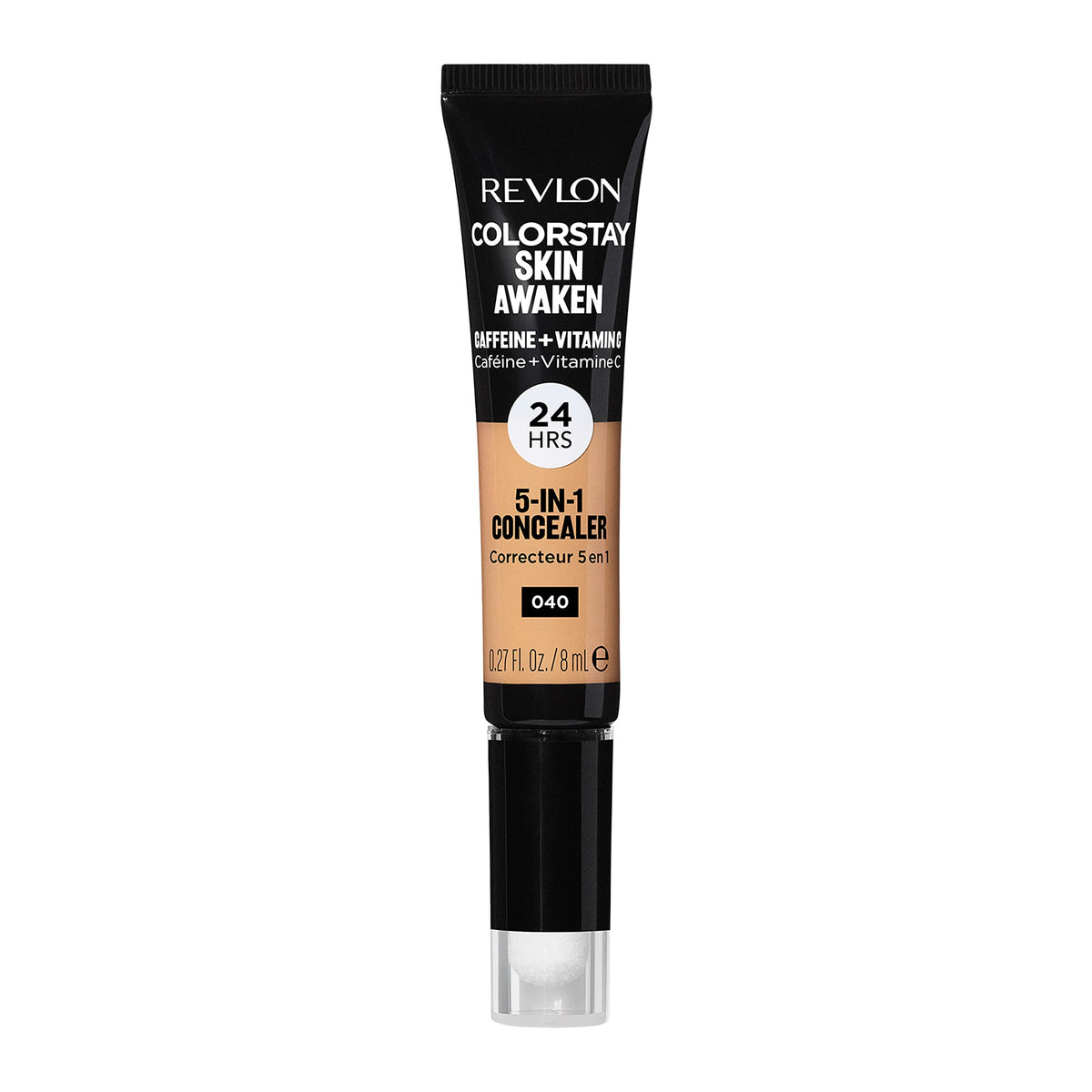 Revlon Colorstay 5-In-1 Concealer, Lightweight Makeup With Caffeine & Vitamin C, 040 Medium