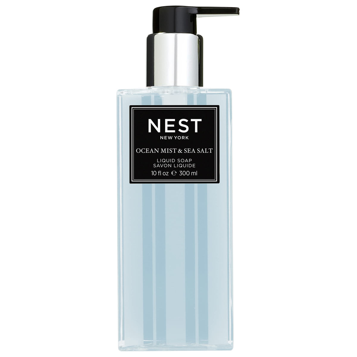 Nest Fragrances Ocean Mist & Sea Salt Liquid Hand Soap, 10 Fl Oz - Refreshing Cleanser