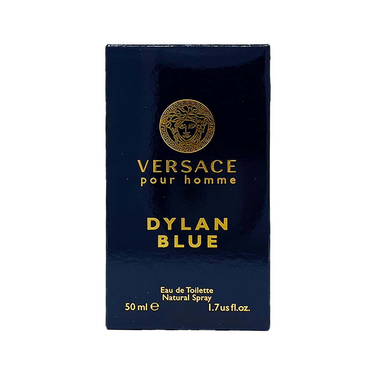 Versace Dylan Blue Eau De Toilette Spray For Men, 1.7 Fl Oz - Fresh, Masculine Fragrance