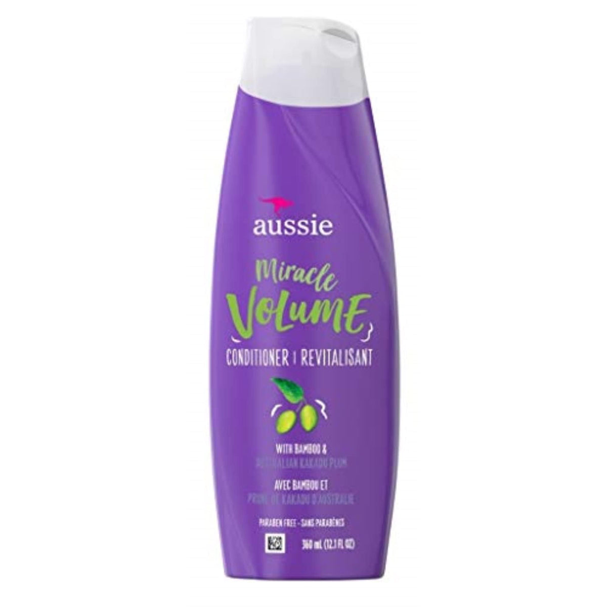 Aussie Conditioner Miracle Volume 12.1 Ounce (Revitalisant) (360ml) (2 Pack)