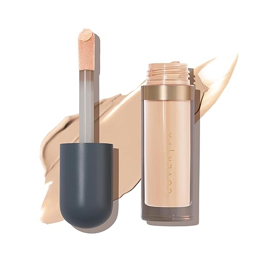 COVER FX Longwear Full Coverage Concealer L1 - Fair-Light, Buildable & Crease-Resistant, 2.4