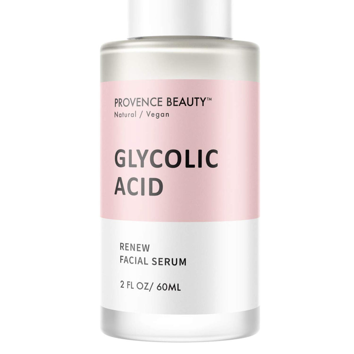 Provence Beauty Rejuvenating Glycolic Acid Face Serum with Hyaluronic Acid & Vitamin C, 2 Fl Oz