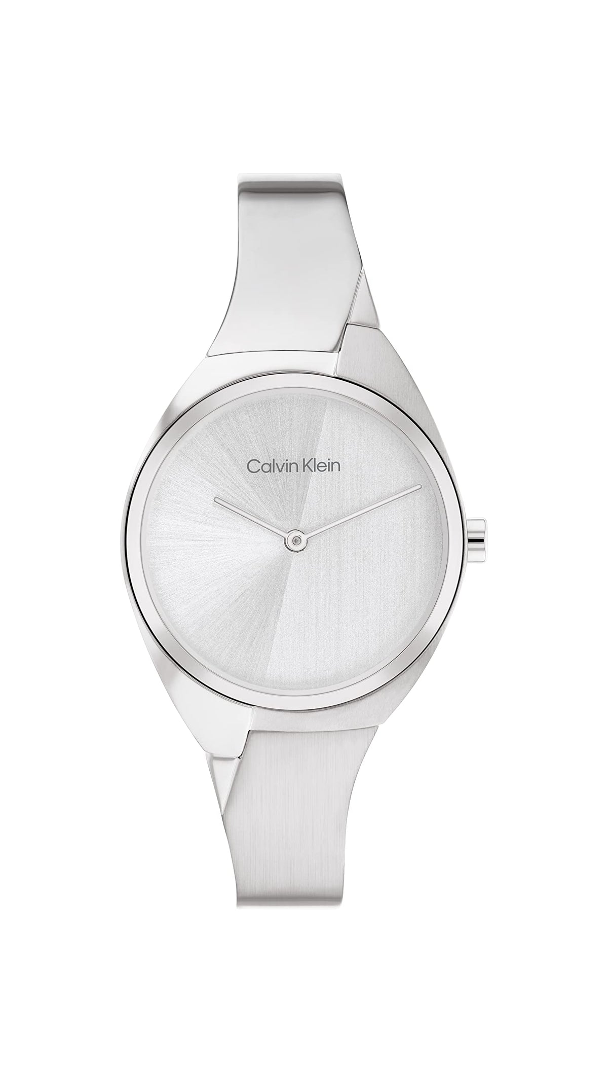 Calvin Klein Women'S Stainless Steel Quartz Watch & Bangle - Model 25200234, Silver