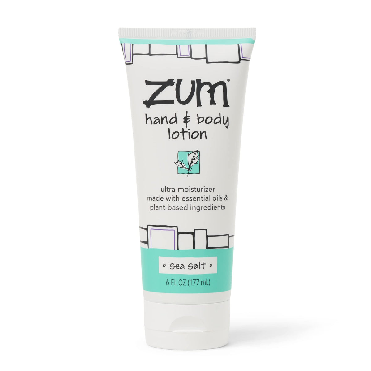 Zum Sea Salt Hand And Body Lotion - 6 Fl Oz Moisturizer For Soft Skin