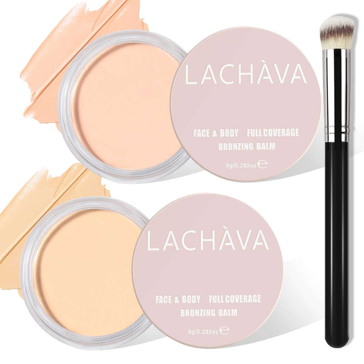 Lokfar Concealer Kit - 2Pcs Full Coverage Hydrating Waterproof Under Eye Concealer For Dark Circles