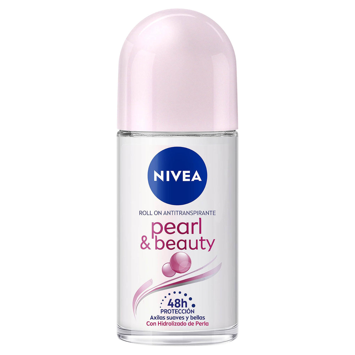 Nivea Pearl & Beauty Anti-Perspirant Roll-On, 50 Ml - Long-Lasting Odor Protection