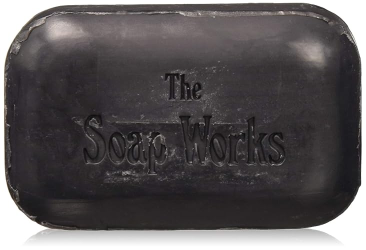 The Soap Works Coal Tar Bar Soap, 6-Count - 23.1 Oz Therapeutic Skin Care Cleanser