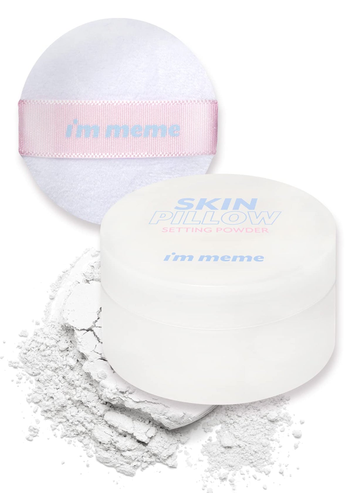 I'M Meme Setting Powder - Skin Pillow, Poreless Translucent Finishing Powder, 0.35 Oz.