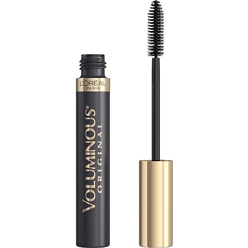 L’Oréal Paris Voluminous Original Mascara, Black, 0.28 Fl Oz - Washable, Lengthening Formula