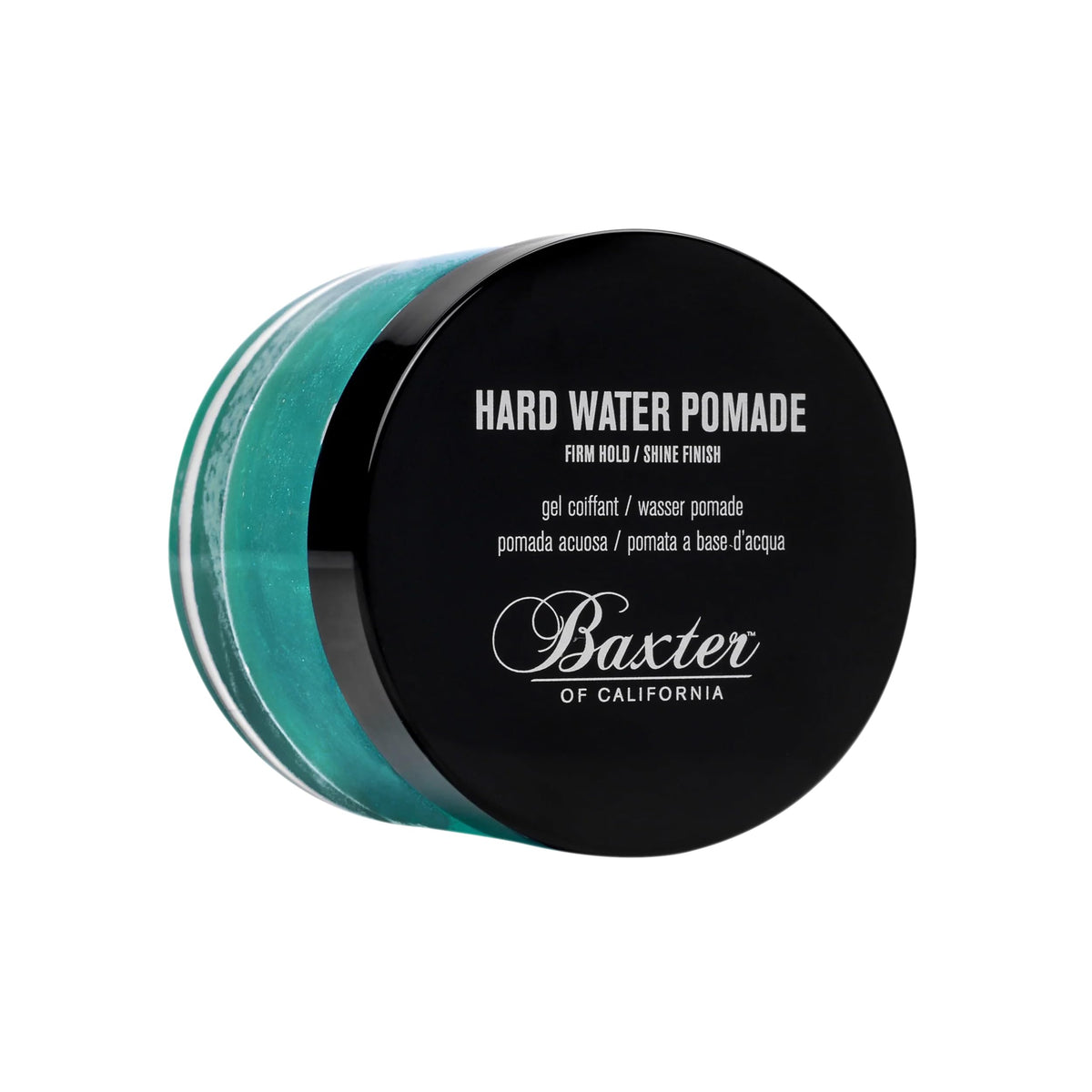 Baxter Of California Hard Water Pomade For Men, 2 Fl. Oz., Firm Hold, Shine Finish