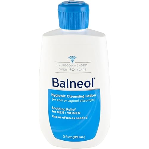 Balneol Hygienic Cleansing Lotion 3 Oz - Pack Of 4, Gentle Skin Cleanser For Daily Use