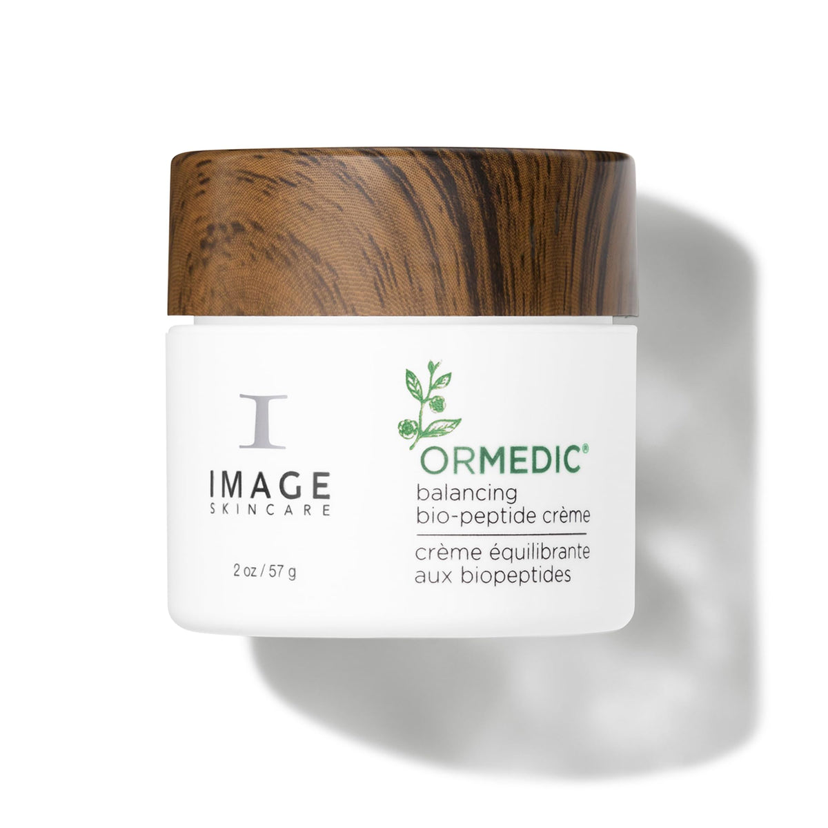 IMAGE Skincare  ORMEDIC Biopeptide Crme  Balancing Face Moisturizer with Shea Butter  Hyaluronic Acid and Organic Plant Oils  2o