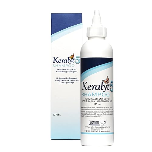 Keralyt 5 Anti-Dandruff Shampoo, 5% Salicylic Acid, 177Ml - Relieves Dandruff