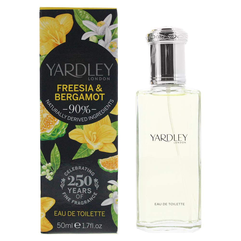 Yardley London Cherry Blossom & Peach Eau de Toilette 125ml - Fresh Floral Fragrance for Women, 4.2 Fl Oz