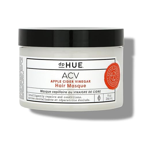 Dphue Apple Cider Vinegar Hair Masque - 9 Oz Deep Conditioning For Dry, Color-Treated Hair