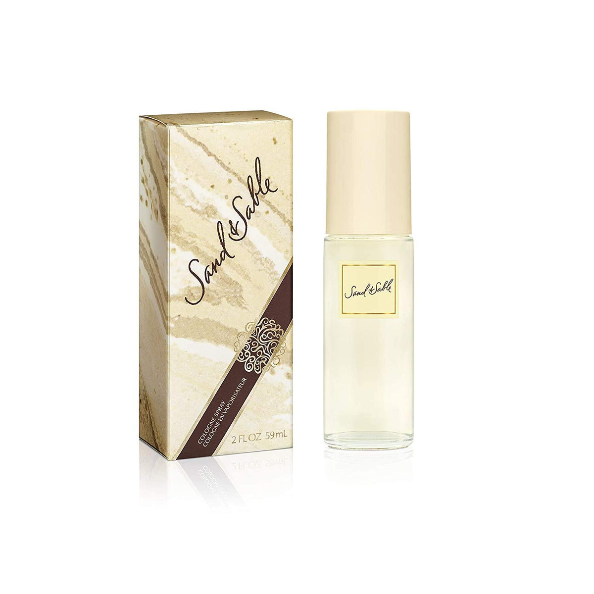 Sand & Sable Vegan Cologne Spray, 2oz - Irresistible Sweet Flower Notes, Peach Perfume for Women