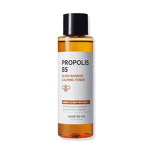 Some By Mi Propolis B5 Glow Barrier Calming Toner - 150Ml For Glass Skin & Pore Care