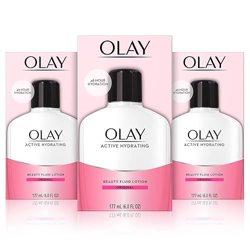 Olay Active Hydrating Beauty Fluid, Original 6 Oz, Pack Of 3 - Moisturizing Skincare Solution