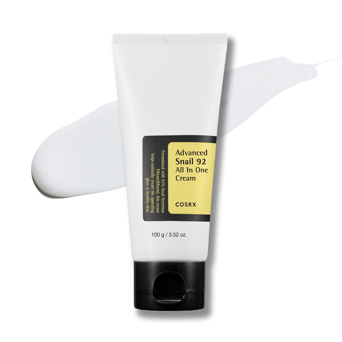 Cosrx Snail Mucin 92% Moisturizer Gel Cream For Dry Sensitive Skin - Paraben & Sulfate Free, 