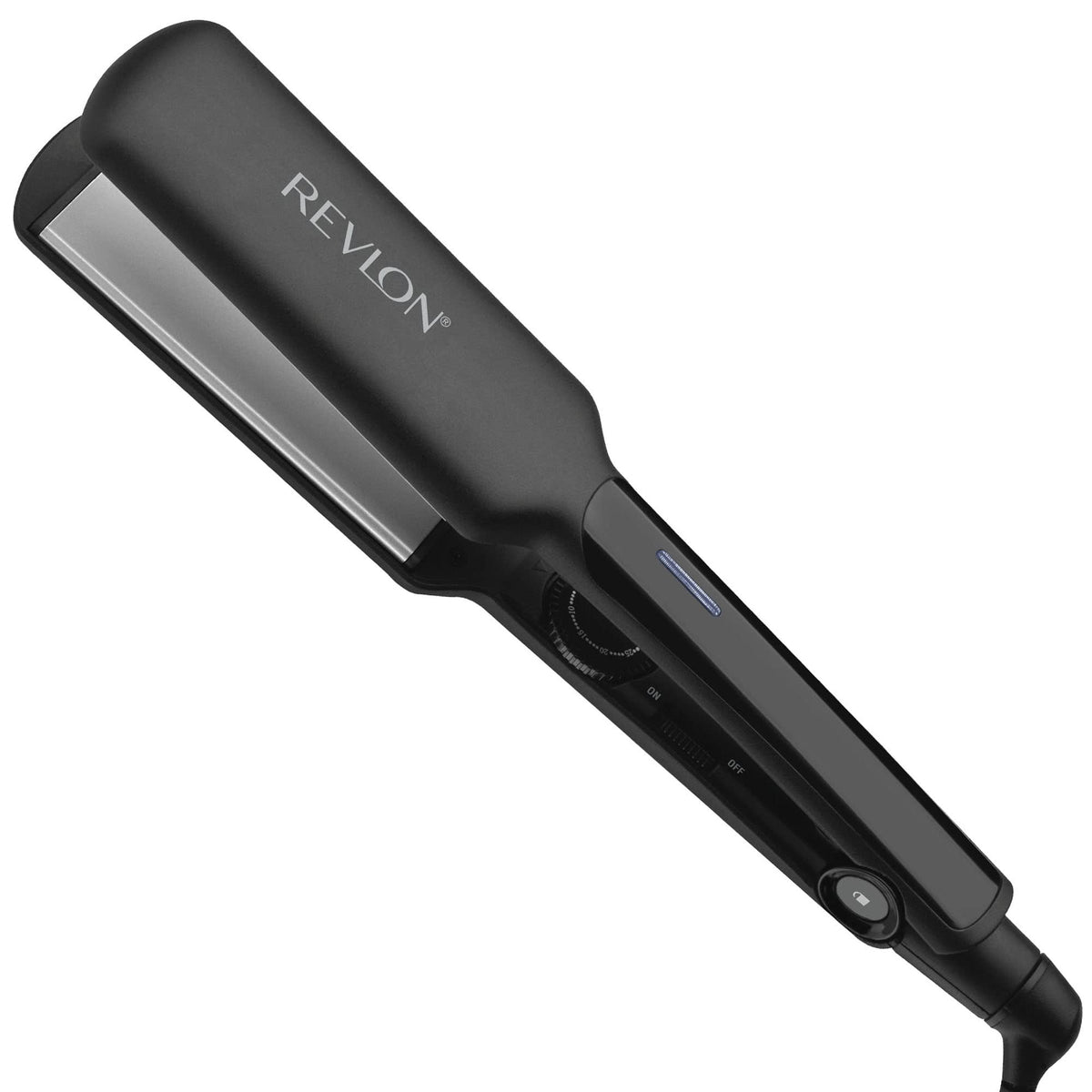 Revlon Smooth And Straight Ceramic Flat Iron - 2&quot; - Fast Results, Sleek Styles, Black