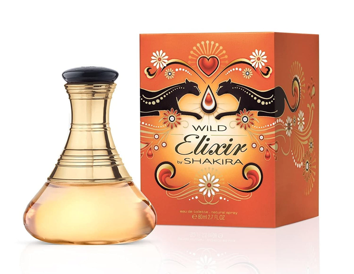 Shakira Wild Elixir Eau De Toilette Spray For Women, 2.7 Fl Oz - Signature Fragrance