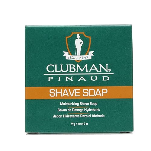 Clubman Shave Soap - 2.5 Oz, White - Premium Shaving Soap For Smooth Shave And Skin Care