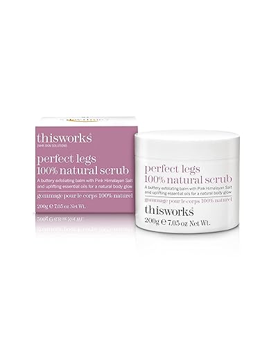 Thisworks Perfect Legs 100% Natural Scrub With Pink Himalayan Salt - 200G Exfoliating Balm