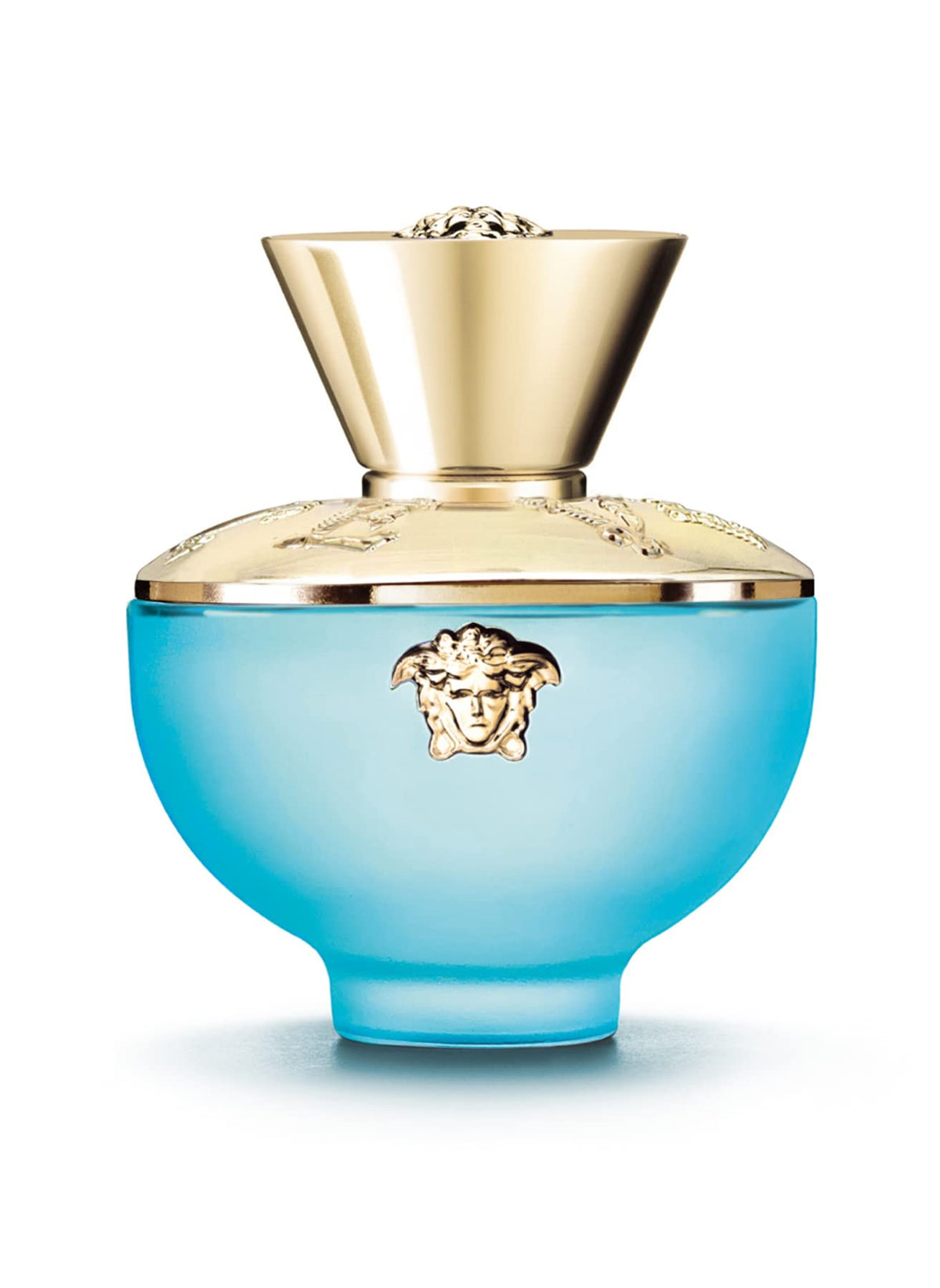 Versace Dylan Turquoise Pour Femme Eau de Toilette Spray, 3.4 oz - Fresh, Floral Fragrance for Women, Blue Bottle