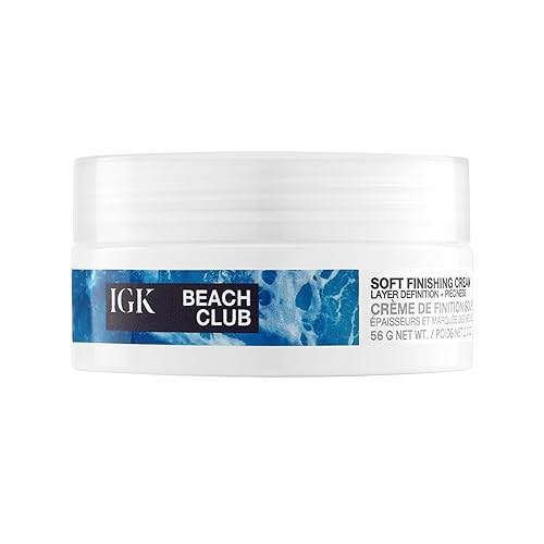 Igk Beach Club Soft Styling Paste, Buildable Texture & Light Hold, 2 Oz