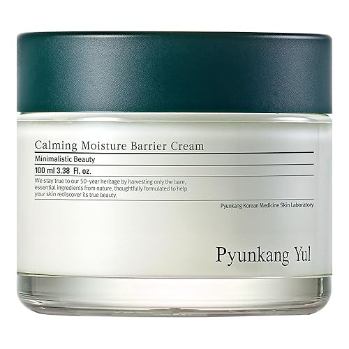 Pyunkang Yul Calming Moisture Barrier Cream, Hydrating Vegan Skincare With Hyaluronic Acid, 100Ml