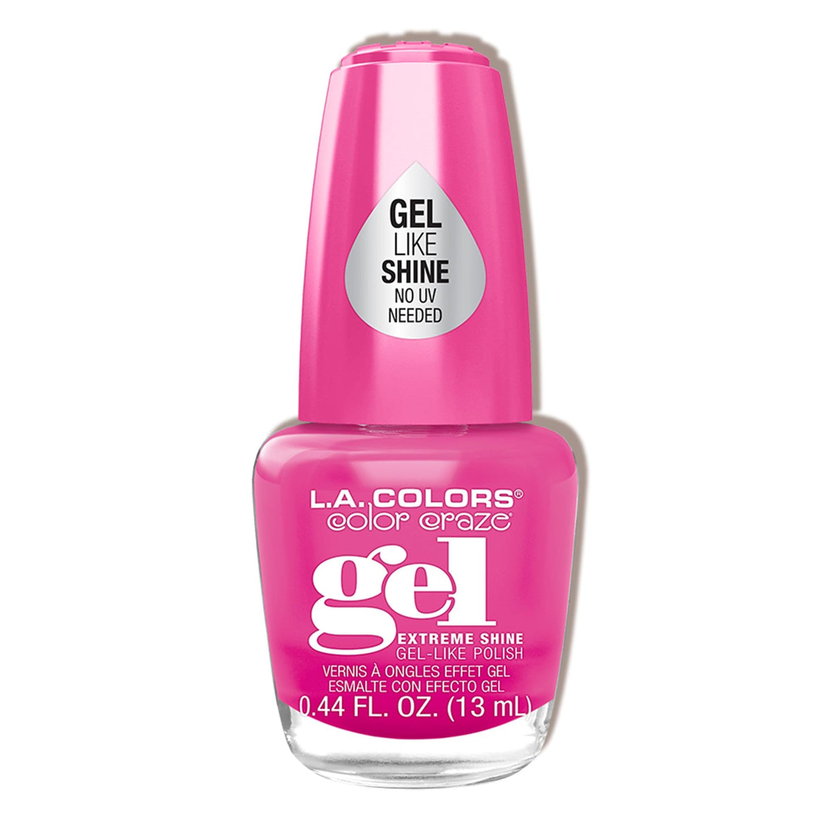 L.A. Colors Color Craze Nail Polish In Twisted Affair - 0.77 Fl Oz, Long-Lasting, Vibrant