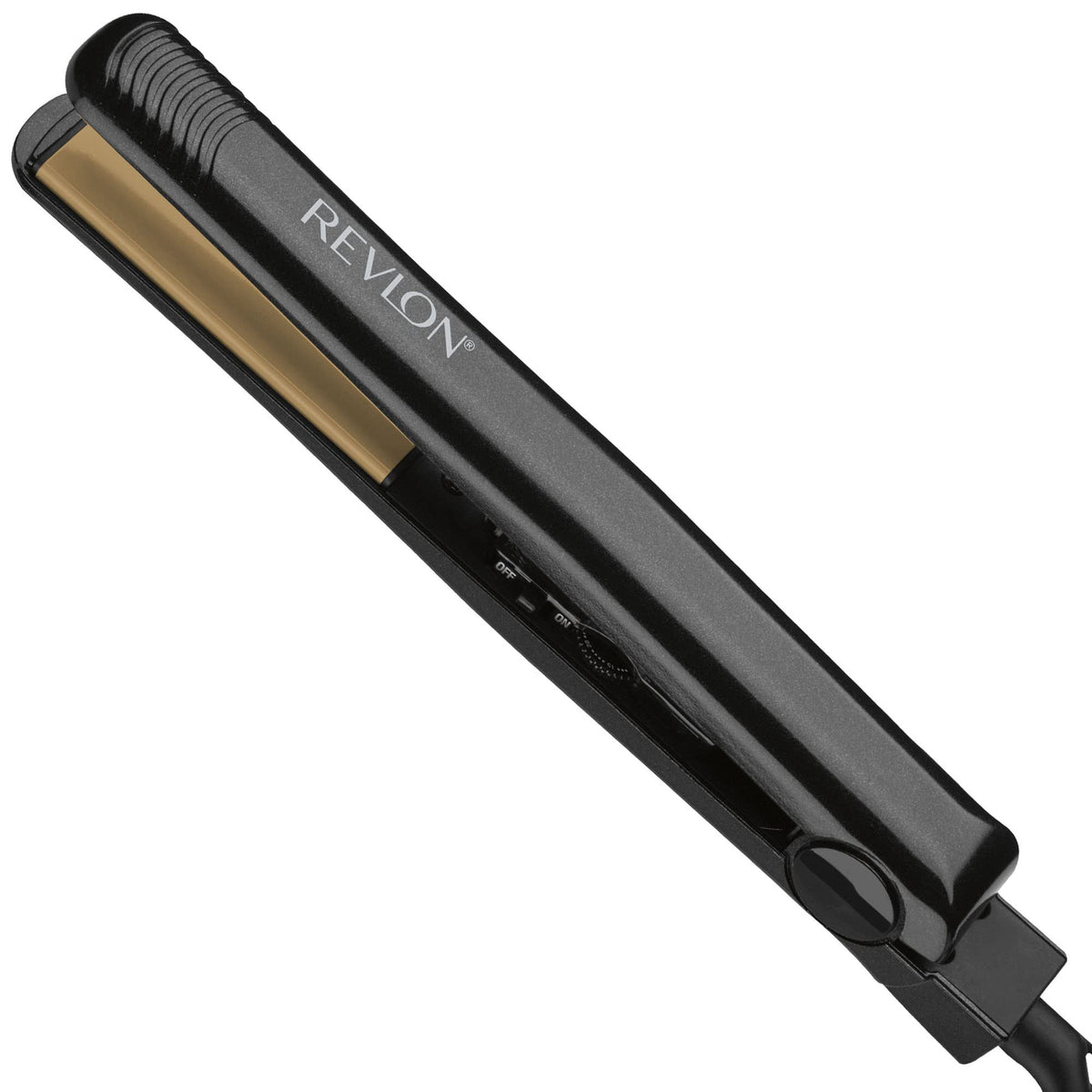 Revlon Perfect Heat Ceramic Flat Iron - Ultra Straight Styles, 1 Inch, Black