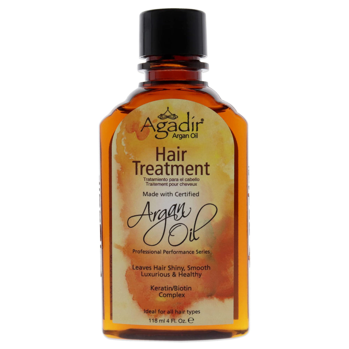 Agadir Argan Oil Hair Treatment 4 Fl Oz - Hydrating & Nourishing Hair Care, Cranberry