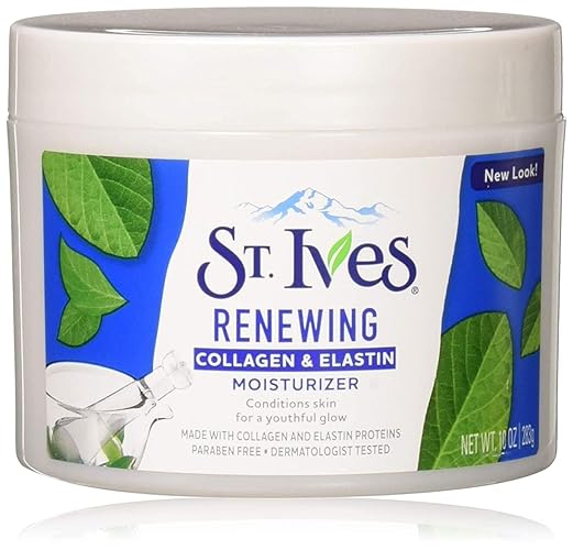 St. Ives Collagen & Elastin Moisturizer, 10 Oz - Pack Of 2, Hydrating Skin Care